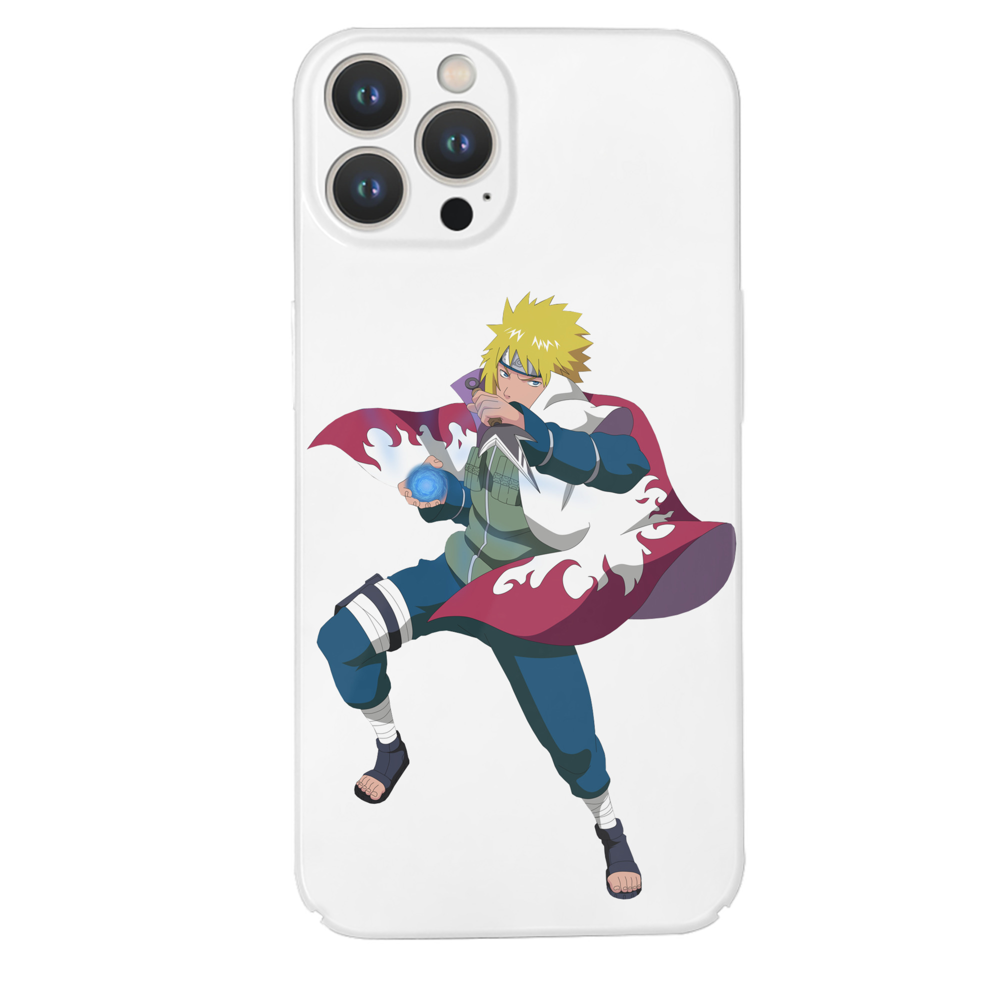 （画像用） NARUTO -ナルト- 波風 ミナト Namikaze Minato 【iPhone 14シリーズ対応】ハードケース